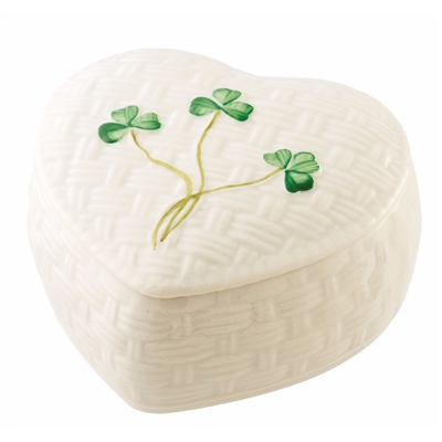 BELLEEK CLASSIC KYLEMORE TRINKET BOX