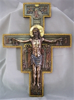 11.5" San Damiano Crucifix