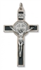 3" SILVER ST. BENEDICT CRUCIFIX