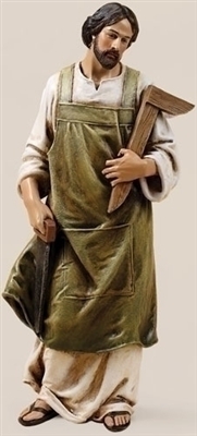 10.25" ST. JOSEPH THE WORKER STATUE