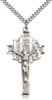 0100SS/24S <br/>Sterling Silver Crucifix Pendant