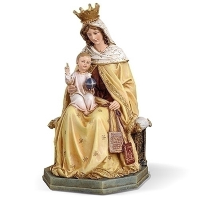 8" OUR LADY OF MT. CARMEL STATUE