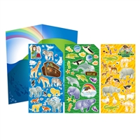 Noah's Ark Sticker Set with fold-out scene