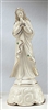 MUS 9" IRISH MADONNA FIG W/UW/SHAMROCKS "AVE MARIA"