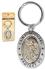 St. Michael Revolving Key Ring