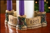 Joy Faith Love Hope Advent Wreath