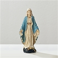 3.5" Our Lady of Grace Statue