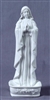 Praying Virgin Rosary Holder, White, 6.25"