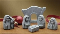 2" Celtic Nativity Figurines, 6-Piece Set