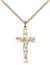 0001GF/18GF <br/>Gold Filled Crucifix Pendant