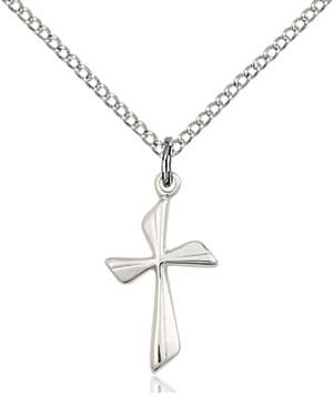 0016YSS/18SS <br/>Sterling Silver Cross Pendant