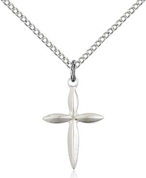 0018YSS/18SS <br/>Sterling Silver Cross Pendant