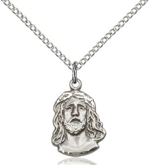 0081SS/18SS <br/>Sterling Silver Ecce Homo Pendant