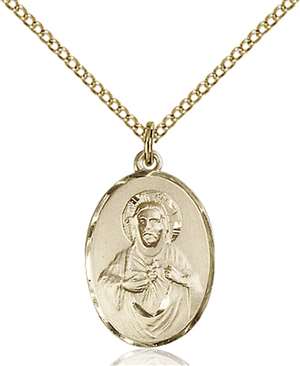 0090SGF/18GF <br/>Gold Filled Scapular Pendant