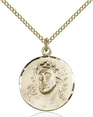 0154GF/18GF <br/>Gold Filled Ecce Homo Pendant