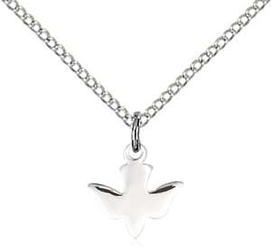 0225SS/18SS <br/>Sterling Silver Holy Spirit Pendant