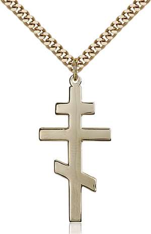 0241GF/24G <br/>Gold Filled St. Andrew Pendant