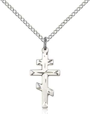 0250SS/18SS <br/>Sterling Silver Cross Pendant