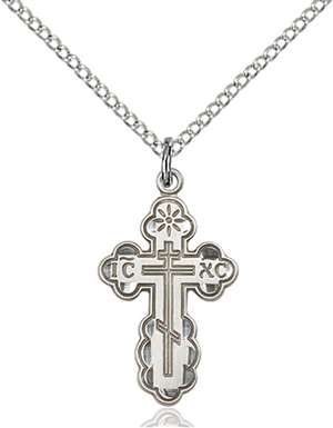 0256SS/18SS <br/>Sterling Silver St. Olga Pendant