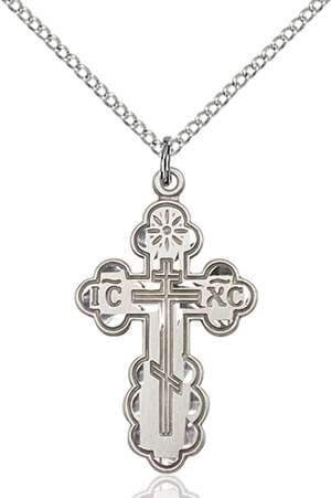 0257SS/18SS <br/>Sterling Silver St. Olga Pendant
