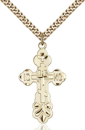 0260GF/24G <br/>Gold Filled Cross Pendant