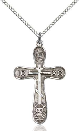 0263SS/18SS <br/>Sterling Silver Cross Pendant