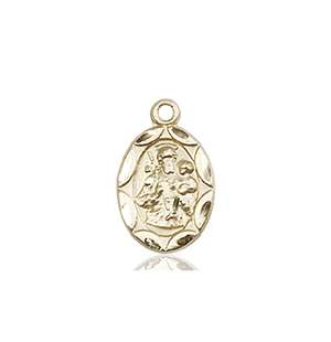 0301KKT <br/>14kt Gold St. Joseph Medal