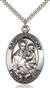 0421SS/24S <br/>Sterling Silver St. Anthony Pendant