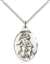 0599ESS/18SS <br/>Sterling Silver Guardian Angel Pendant