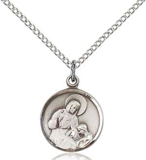 0601ASS/18SS <br/>Sterling Silver St. Ann Pendant