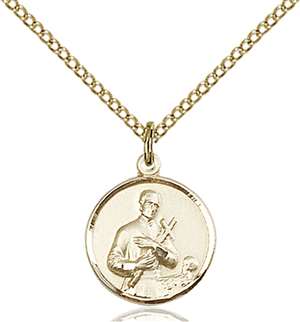 0601GGF/18GF <br/>Gold Filled St. Gerard Pendant