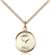 0601WGF/18GF <br/>Gold Filled Communion Pendant