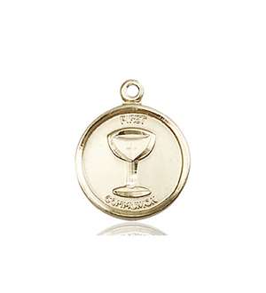 0601WKT <br/>14kt Gold Communion Medal