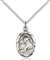 0612DSS/18SS <br/>Sterling Silver St. Anthony of Padua Pendant
