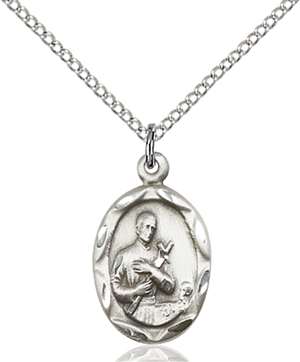 0612GSS/18SS <br/>Sterling Silver St. Gerard Pendant