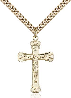 0620GF/24G <br/>Gold Filled Crucifix Pendant