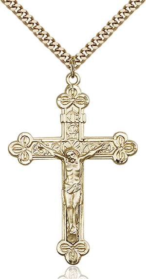 0639GF/24G <br/>Gold Filled Crucifix Pendant
