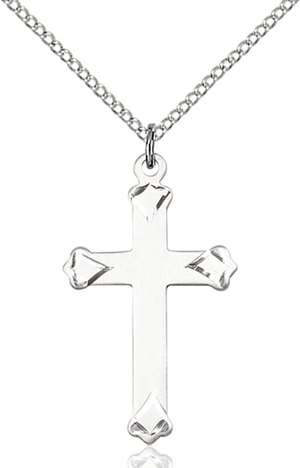 0651YSS/18SS <br/>Sterling Silver Cross Pendant