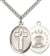 0783SS1/24S <br/>Sterling Silver Cross / Air Force Pendant