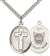 0783SS3/24S <br/>Sterling Silver Cross / Coast Guard Pendant