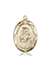 0801DKT <br/>14kt Gold St. Anthony Medal