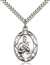 0801GSS/24S <br/>Sterling Silver St. Gerard Pendant