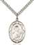 0801TSS/24S <br/>Sterling Silver St. Theresa Pendant