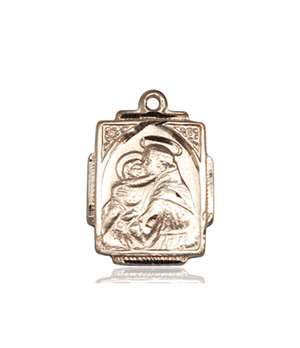 0804DKT <br/>14kt Gold St. Anthony Medal
