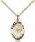 3989GF/18GF <br/>Gold Filled St. Francis of Assisi Pendant