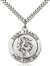 4084SS/24S <br/>Sterling Silver St. Francis Pendant