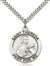 4087SS/24S <br/>Sterling Silver St. Theresa Pendant