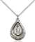 4144MSS/18SS <br/>Sterling Silver Miraculous Pendant