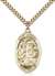 4145KGF/24G <br/>Gold Filled St. Joseph Pendant