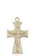 5674KT <br/>14kt Gold Celtic Crucifix Medal